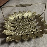 Fructiera/piesa decorativa metalica